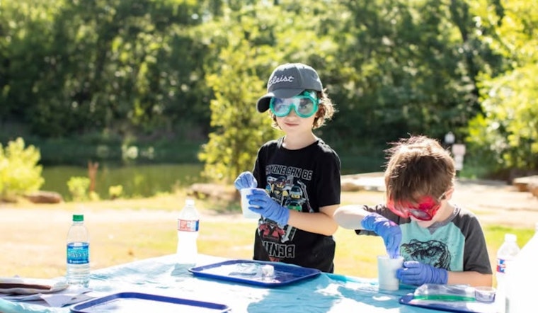 Mansfield's Oliver Nature Park Presents Winter Chemistry Event with Artificial Snow Fun