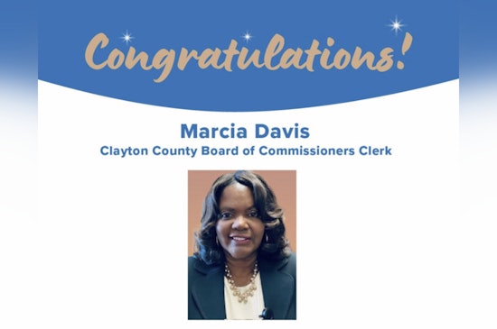 Marcia Davis Appointed as Clerk of the Clayton County Board of Commissioners