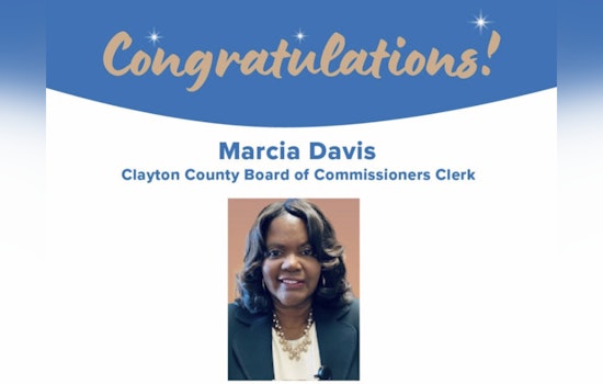 Marcia Davis Appointed as Clerk of the Clayton County Board of Commissioners