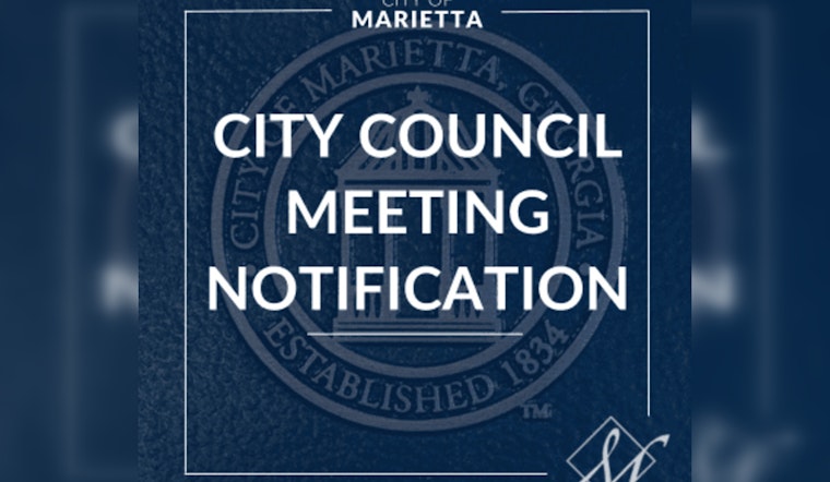 Marietta City Council Invites Residents to December Meetings for Civic Engagement