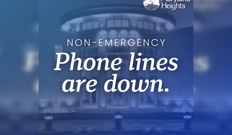 Maryland Heights Government Centers Experience Phone Line Disruption, Residents Directed to Email or Temporary Line