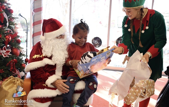 Maryland Heights Police and Firefighters Deliver Holiday Cheer to Pediatric Patients
