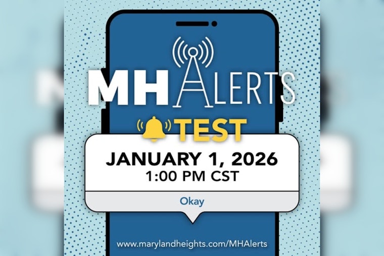 Maryland Heights Police to Conduct Citywide Emergency Alert Test on New Year's Day