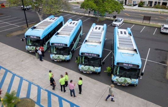 Maui Introduces Zero-Emission Electric Buses to Public Transit Fleet in Sustainability Drive