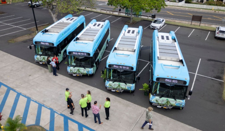Maui Introduces Zero-Emission Electric Buses to Public Transit Fleet in Sustainability Drive