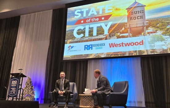Mayor Craig Morgan Showcases Round Rock’s $230M in Parks and Public Safety Investments at Chamber Power Lunch