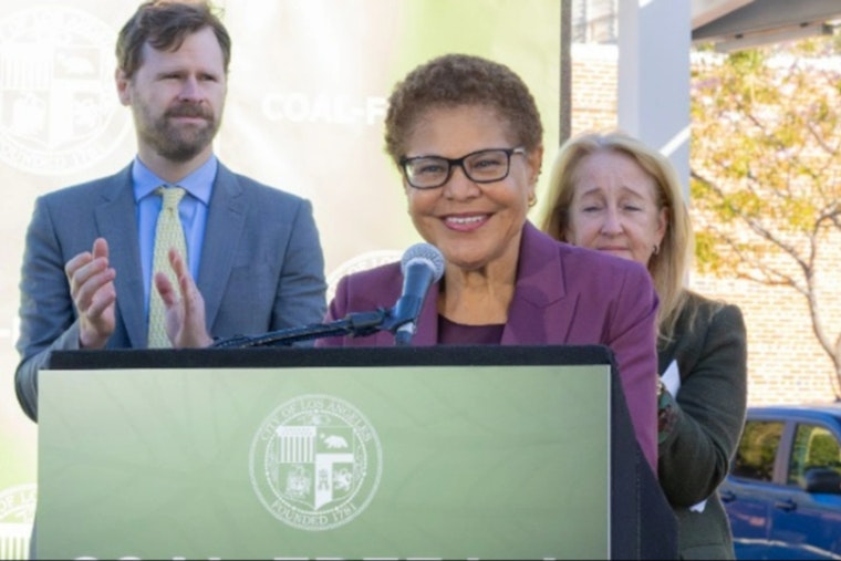 Mayor Karen Bass Commits Los Angeles to a Coal-Free Future, Aiming for 100% Clean Energy by 2035