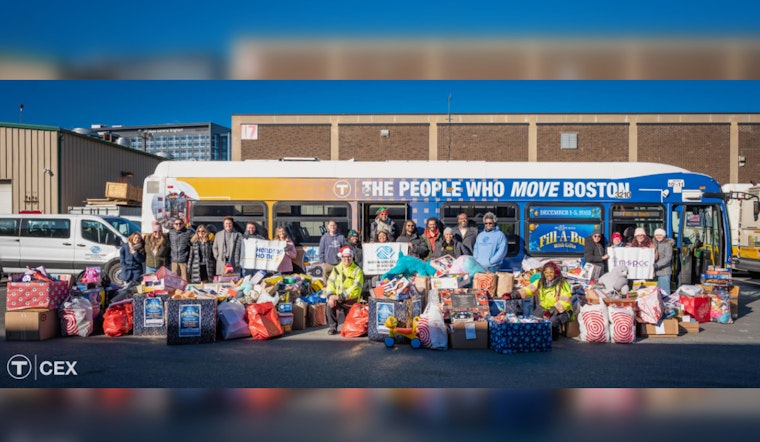 MBTA and MassDOT Celebrate 25 Years of Giving with Record Toy Donations to Boston Families in Need