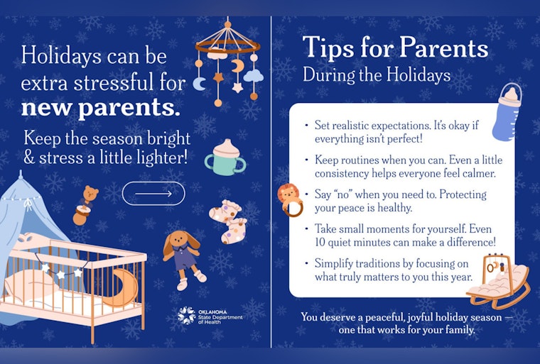 McClain County Health Department Stresses Emotional Support for New Parents During Holidays