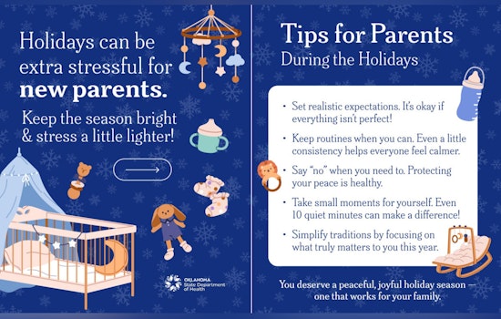 McClain County Health Department Stresses Emotional Support for New Parents During Holidays