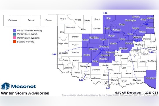 McClain County Residents Urged to Exercise Caution on Icy Roads After Winter Weather Advisory