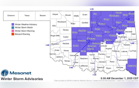 McClain County Residents Urged to Exercise Caution on Icy Roads After Winter Weather Advisory