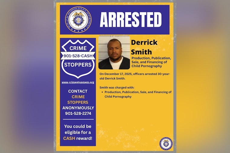 Memphis Man Snagged in Cyber Sting as Derrick Smith Is Charged in Virginia Child Pornography Plot