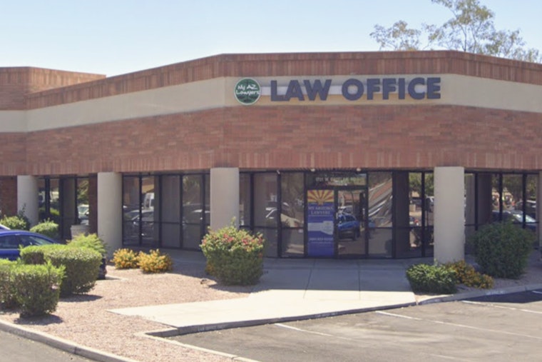 Mesa Father Charged After Underage Daughter Drives Car Into Law Office