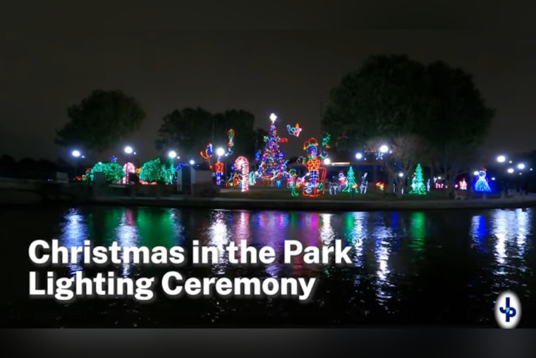Metairie's Christmas in the Park Ignites Holiday Cheer with Over 10 Million LED Lights Despite Minor Technical Glitch