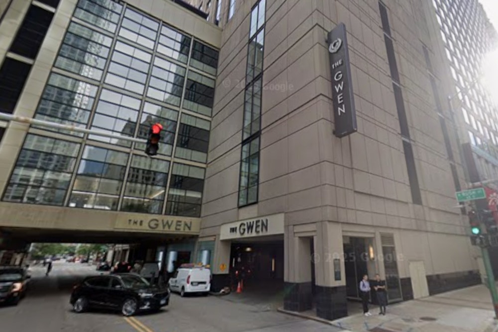 Michigan Avenue Hotel Turns Chicago Rooftop Into Christmas-Curling Wonderland