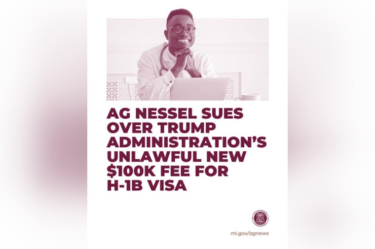 Michigan Leads 20-State Lawsuit Against Trump Administration's $100K H-1B Visa Fee