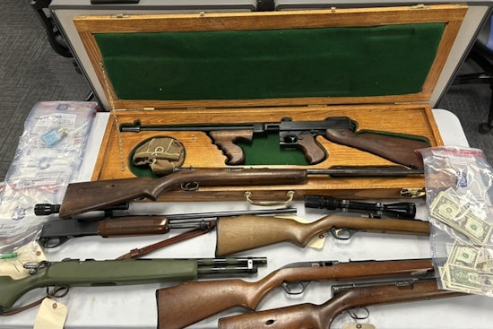 Michigan Police Seize "Tommy Gun" and Meth in Isabella County Drug Operation