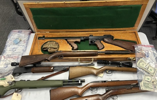 Michigan Police Seize "Tommy Gun" and Meth in Isabella County Drug Operation