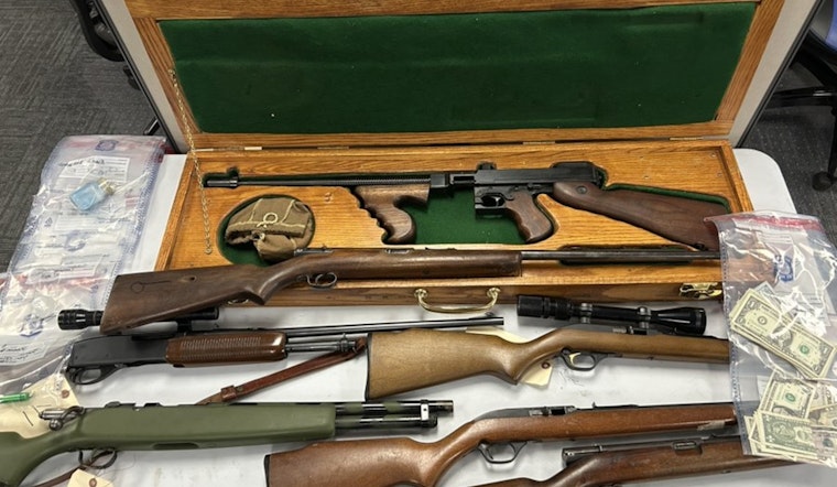 Michigan Police Seize "Tommy Gun" and Meth in Isabella County Drug Operation
