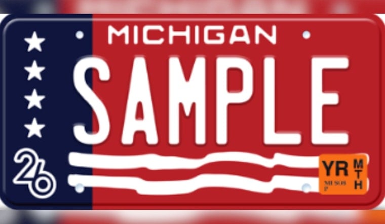 Michigan Revives Patriotic License Plates for America's 250th Birthday Celebration in 2026
