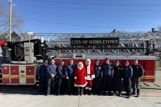 Middletown, Ohio Ignites Holiday Cheer with Santa & Sirens Procession Alongside First Responders