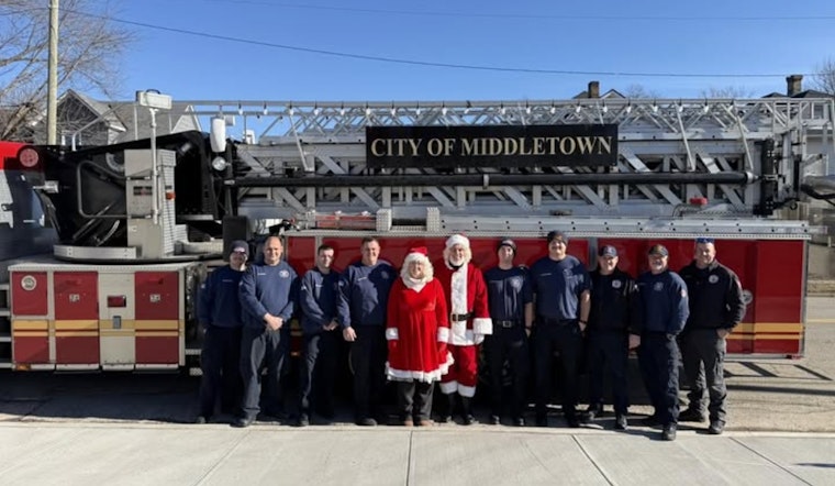Middletown, Ohio Ignites Holiday Cheer with Santa & Sirens Procession Alongside First Responders