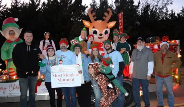 Midlothian's Christmas Parade Spectacular: Local Groups Shine with Festive Floats and Dazzling Lights