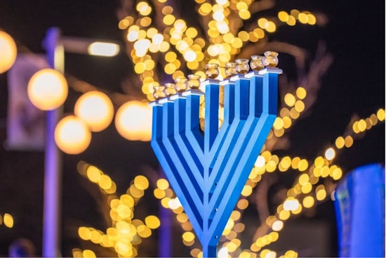 Millcreek Lights Up Hanukkah Spirit with Menorah Lighting and Welcomes New Furry UPD Officer