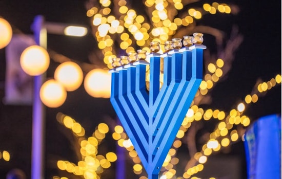 Millcreek Lights Up Hanukkah Spirit with Menorah Lighting and Welcomes New Furry UPD Officer