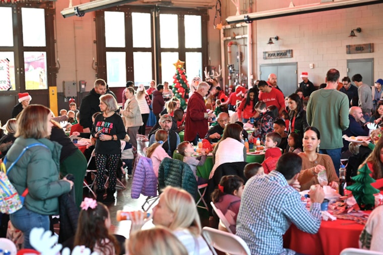 Milton Fire Station Spreads Holiday Joy with Pancake Breakfast featuring Santa and "Frozen" Characters