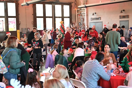 Milton Fire Station Spreads Holiday Joy with Pancake Breakfast featuring Santa and "Frozen" Characters