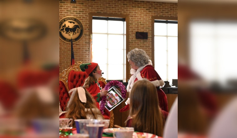 Milton's City Hall Becomes Enchanted Winter Wonderland for Festive Tea Party with Mrs. Claus