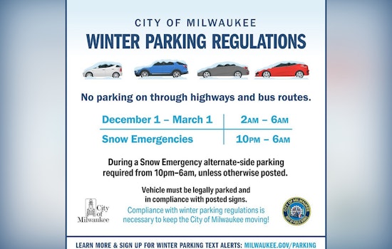 Milwaukee Declares Snow Emergency Parking Restrictions and Snow Removal Operations Underway