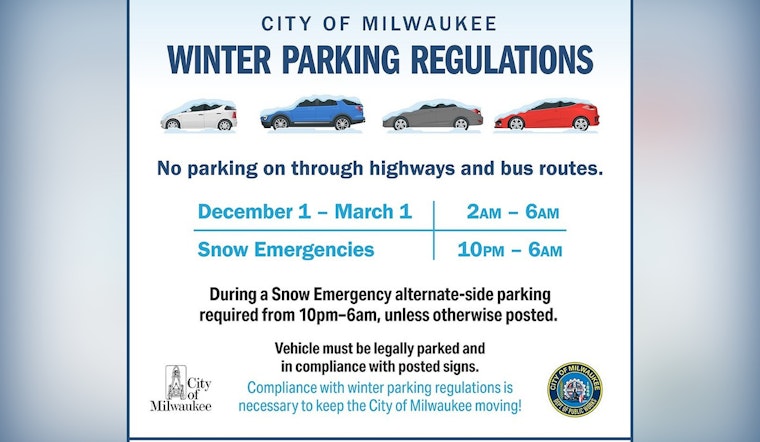 Milwaukee Declares Snow Emergency Parking Restrictions and Snow Removal Operations Underway