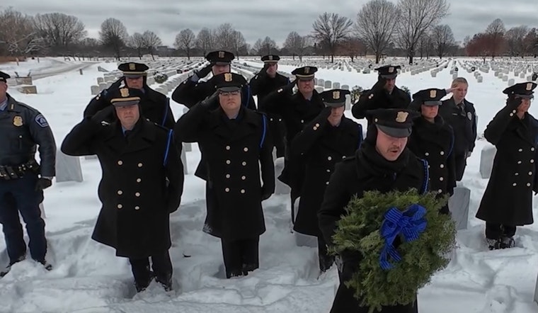 Minneapolis Police Department Pays Tribute to Veteran Officers at Wreaths Across America Ceremony
