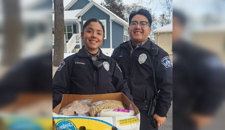 Minneapolis Police Partner with Dios Habla Hoy Church to Distribute Groceries to Families in Need