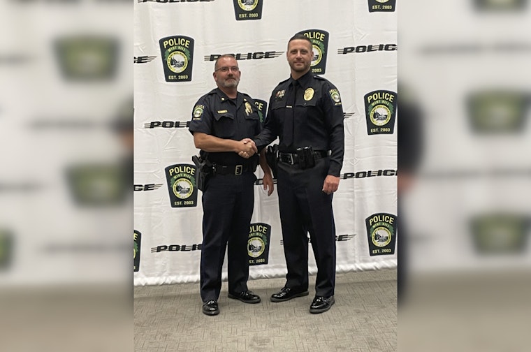 Mint Hill Police Department Celebrates Sergeant Micheal Pomarico's Promotion and Decade of Dedicated Service