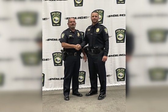 Mint Hill Police Department Celebrates Sergeant Micheal Pomarico's Promotion and Decade of Dedicated Service