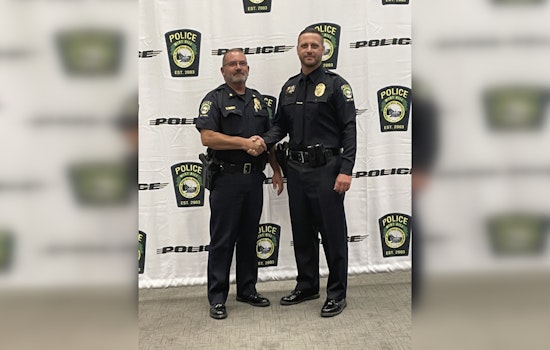 Mint Hill Police Department Celebrates Sergeant Micheal Pomarico's Promotion and Decade of Dedicated Service