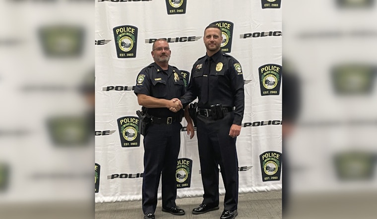 Mint Hill Police Department Celebrates Sergeant Micheal Pomarico's Promotion and Decade of Dedicated Service