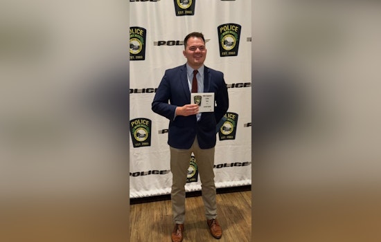 Mint Hill Police Department Honors Officer Austin Smith as 2024 Employee of the Year
