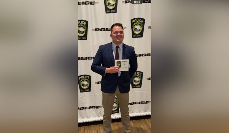 Mint Hill Police Department Honors Officer Austin Smith as 2024 Employee of the Year