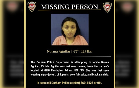 Missing Durham Woman Found Safe, Community's Concern Eases as Police Confirm Norma Aguilar's Return