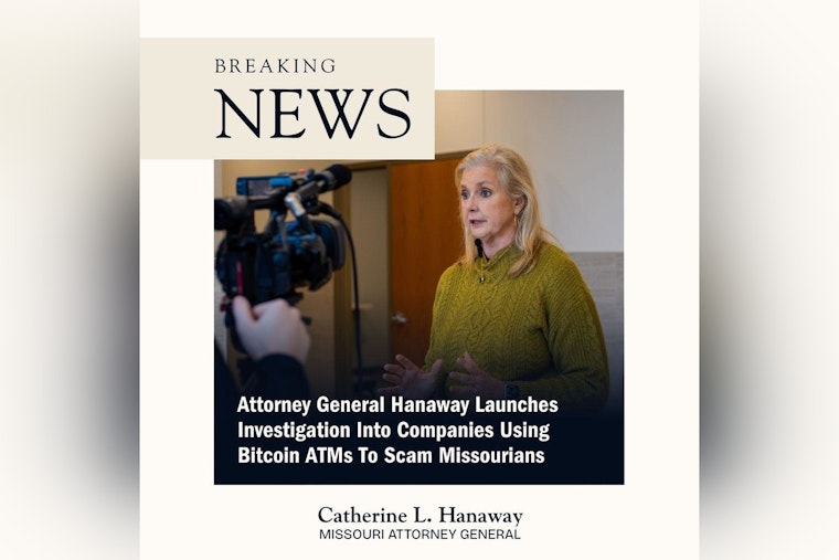 Missouri Attorney General Launches Probe into Bitcoin ATM Companies Over Alleged Deceptive Fees and Scams