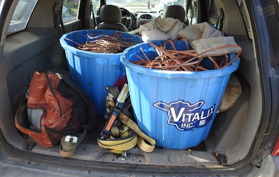 Modesto Man on Probation Nabbed with Suspected Meth and Stolen Copper in Angels Camp