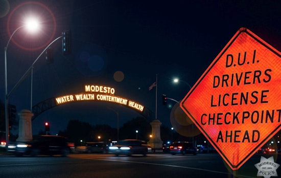 Modesto Police Department Announces DUI Checkpoint to Combat Impaired Driving on December 12