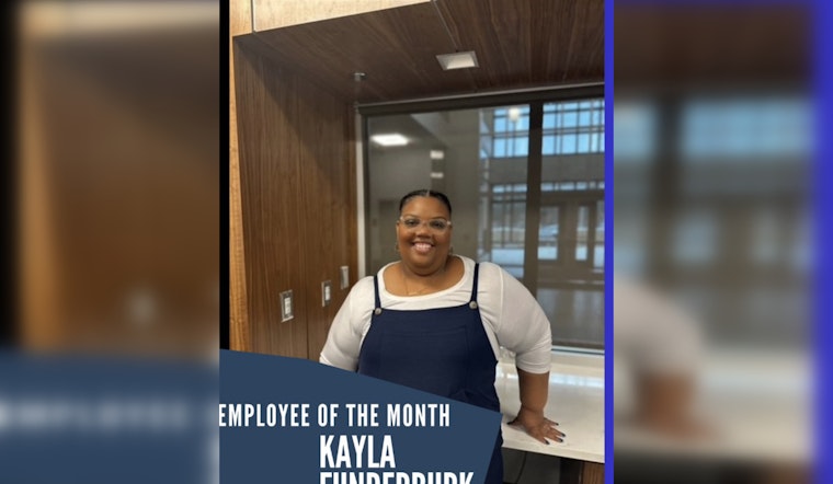 Monroe Police Department Honors Kayla Funderburk as Distinguished Employee of the Month