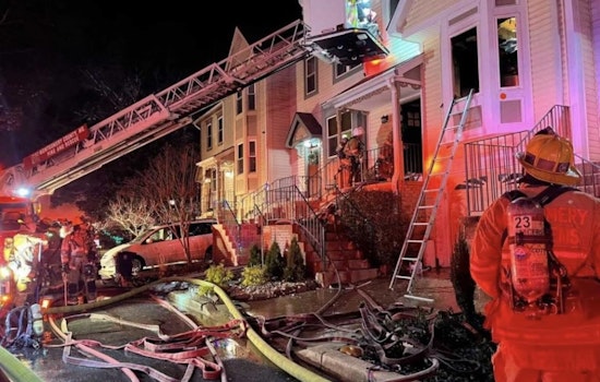 Montgomery County Firefighters Battle Overnight Blaze in Schoolhouse Circle