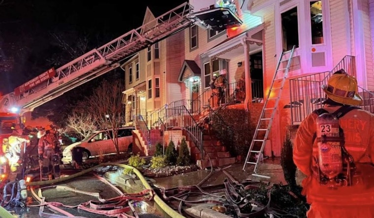 Montgomery County Firefighters Battle Overnight Blaze in Schoolhouse Circle